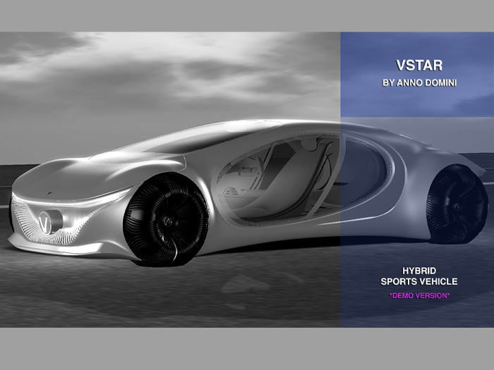 Second Life Marketplace *VSTAR* by Anno Domini Hybrid Sports Car DEMO